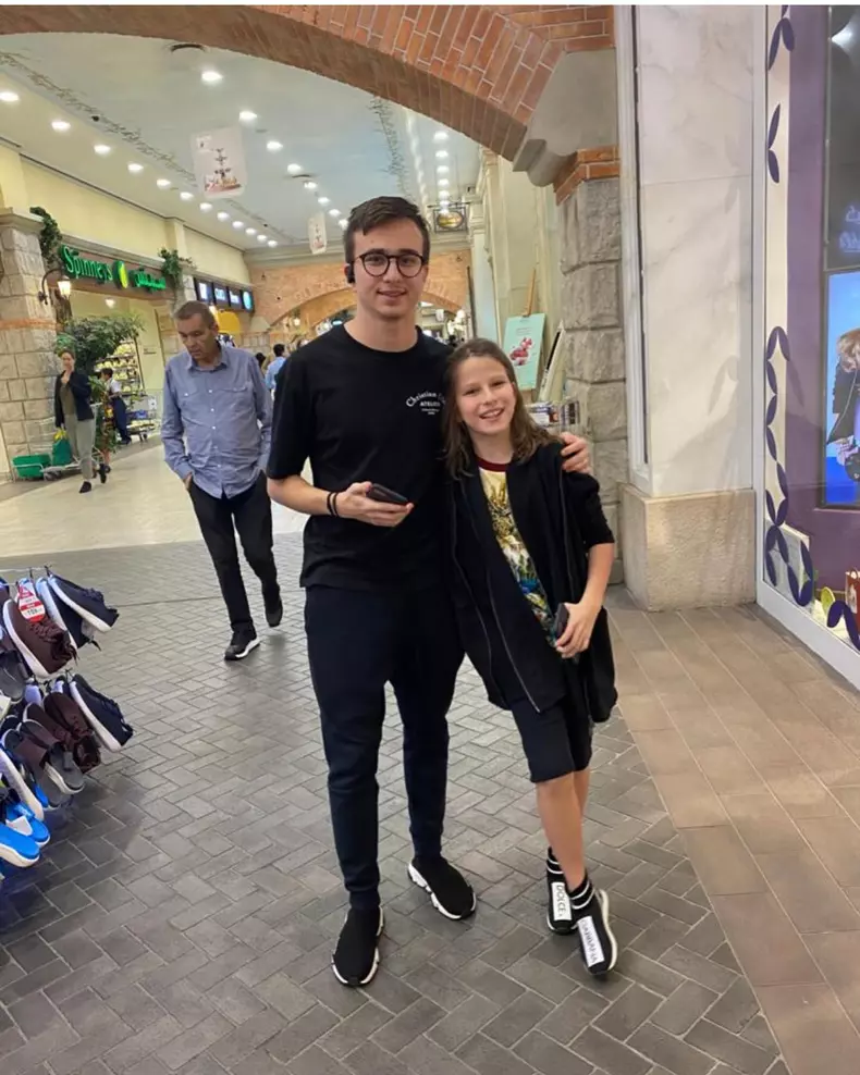 Băieții cel mari ai lui Laurențiu Reghecampf, Luca Reghecampf și Laurențiu Junior Reghecampf