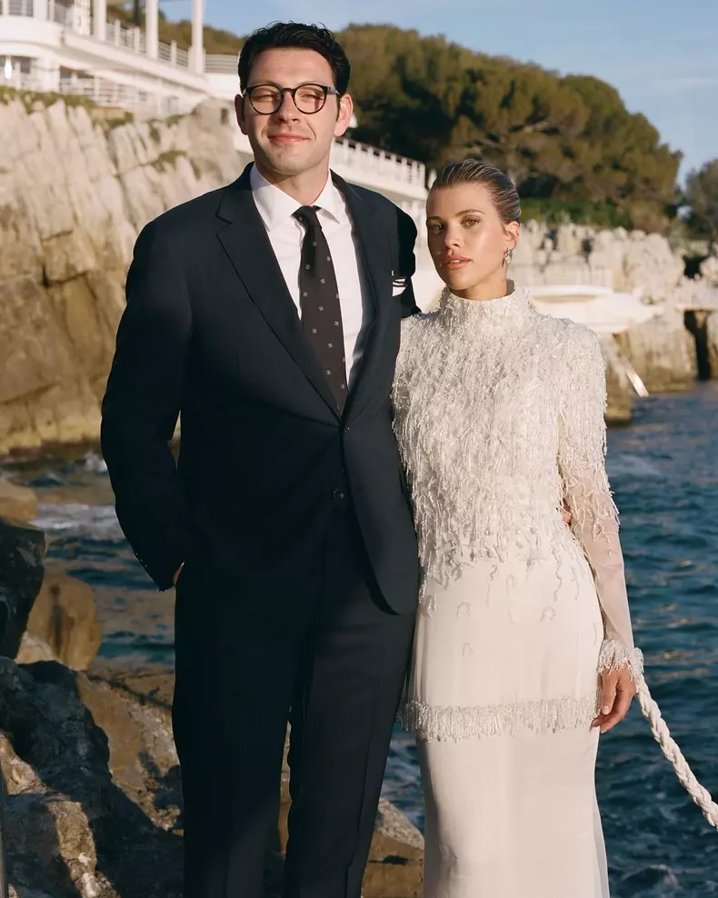 Sofia Richie și Elliot Grainge la nunta lor (1)