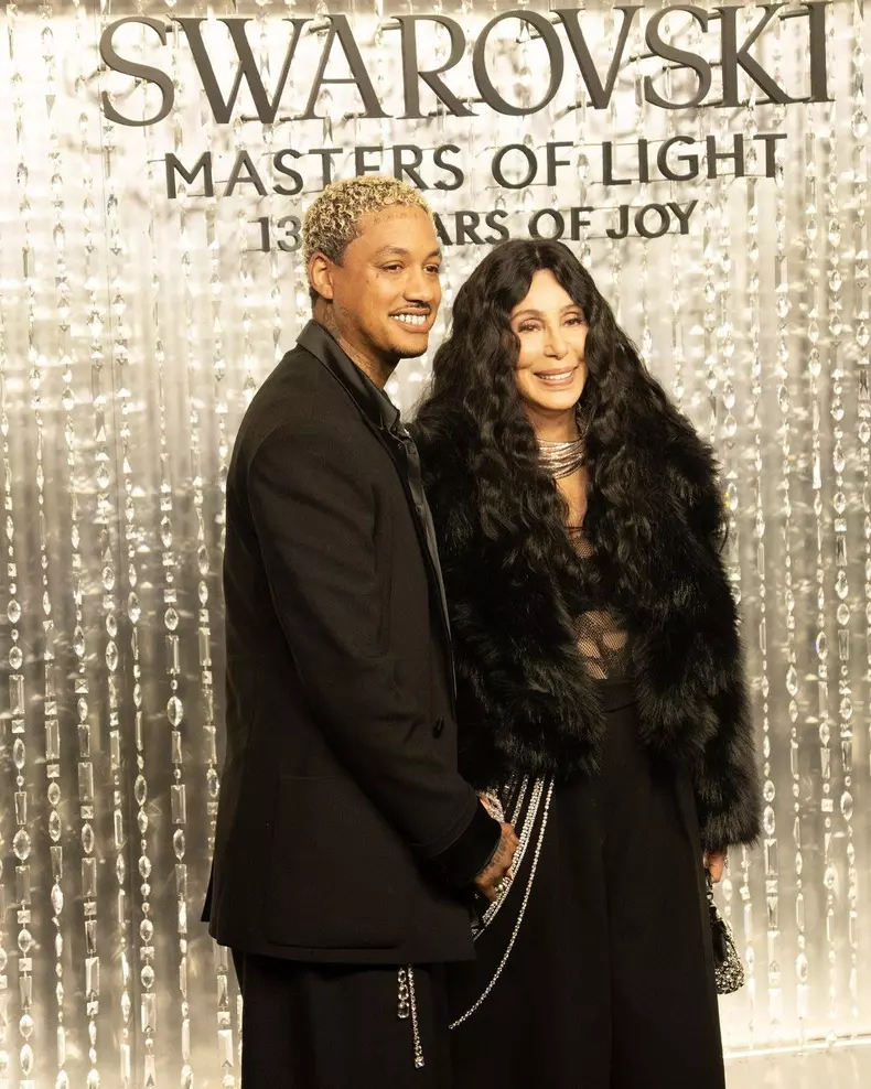 Cher Attends Swarovski?s Masters Of Light Exhibition Opening In Hollywood With AE Edwards - 28 Oct 2025