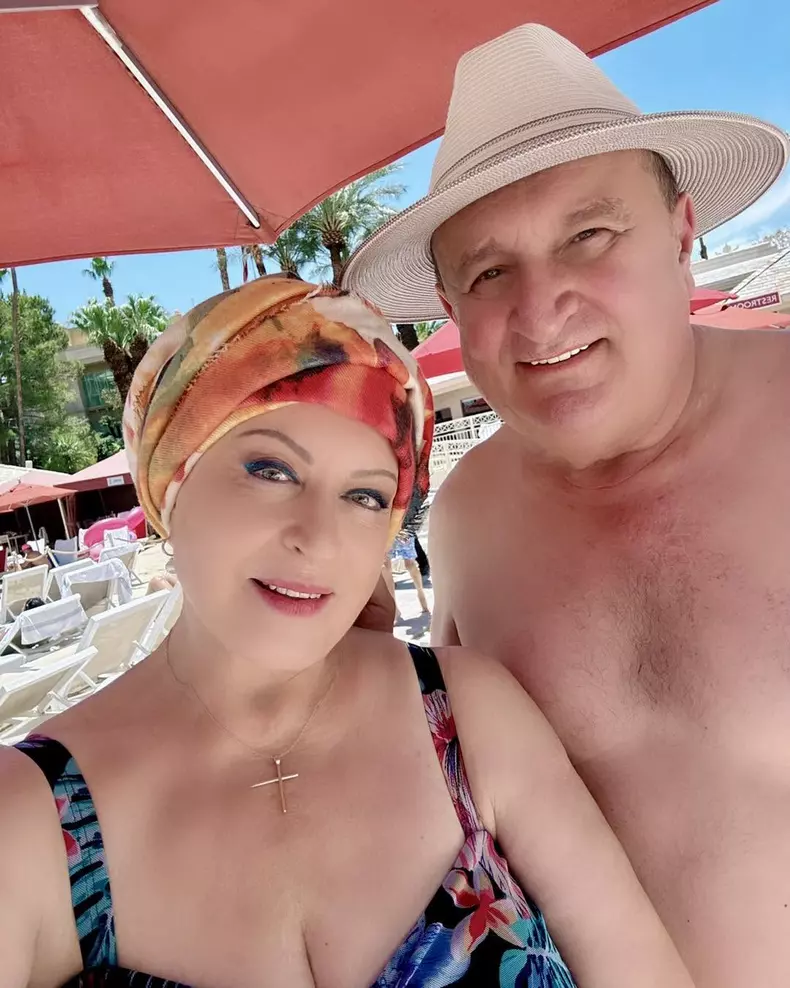 Maria Dragomiroiu și soțul ei, Bebe Mihu (1)