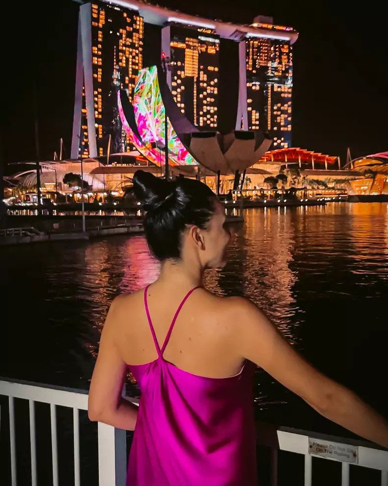 Corina Caragea, imagini spectaculoase din vacanța de vis în Singapore