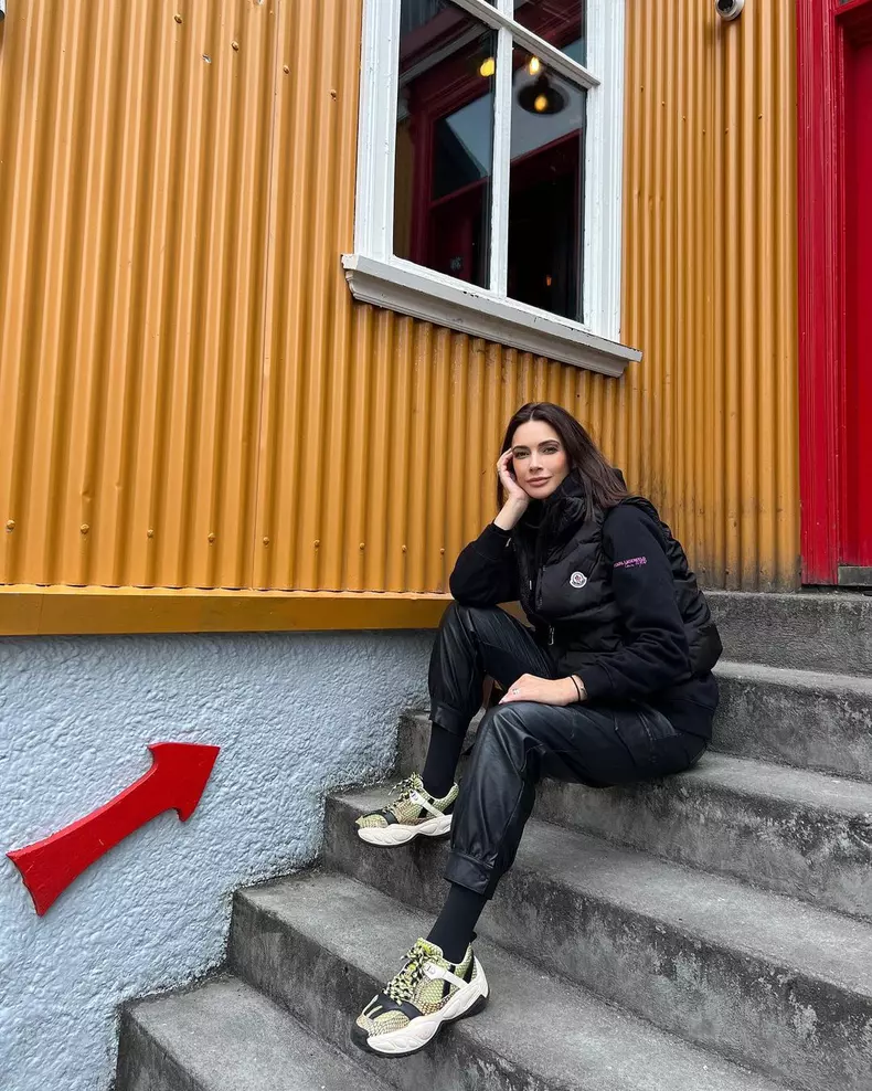 Andreea Berecleanu face concediul la frig, aproape de Cercul Polar