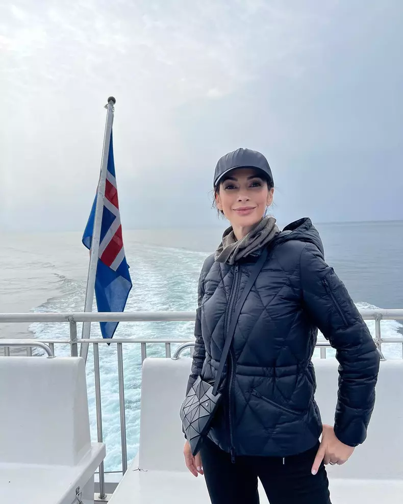 Andreea Berecleanu face concediul la frig, aproape de Cercul Polar