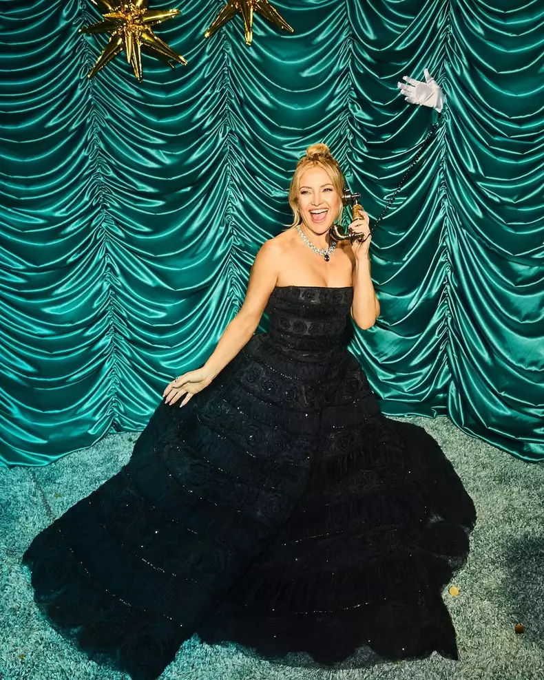 Kate Hudson la Globurile de Aur 2025 (1)