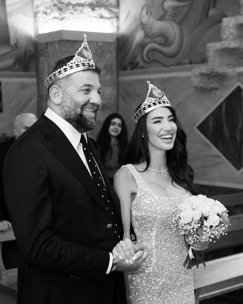 Denisa Tănase și Mircea Brânzei, nași la o nuntă de lux în Liban  (3)