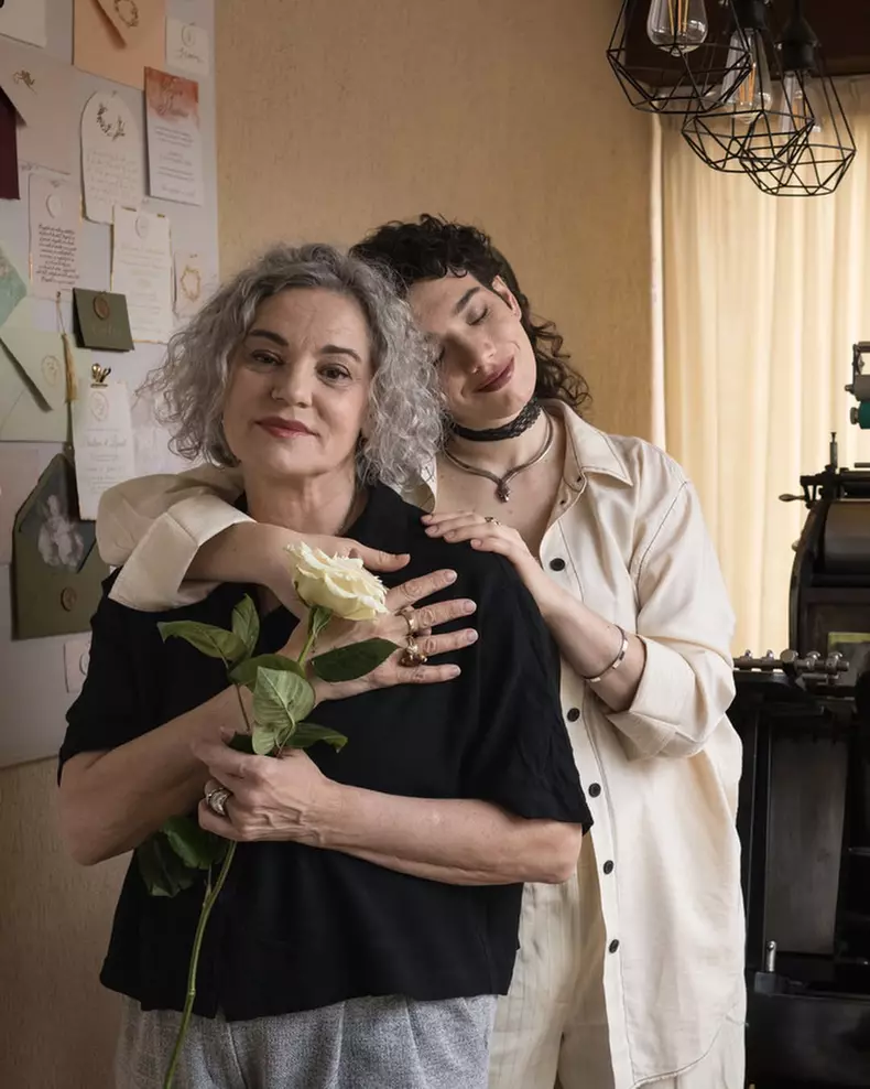 Cabiria Morgenstern, fiica Maiei Morgenstern, este însărcinată   (2)