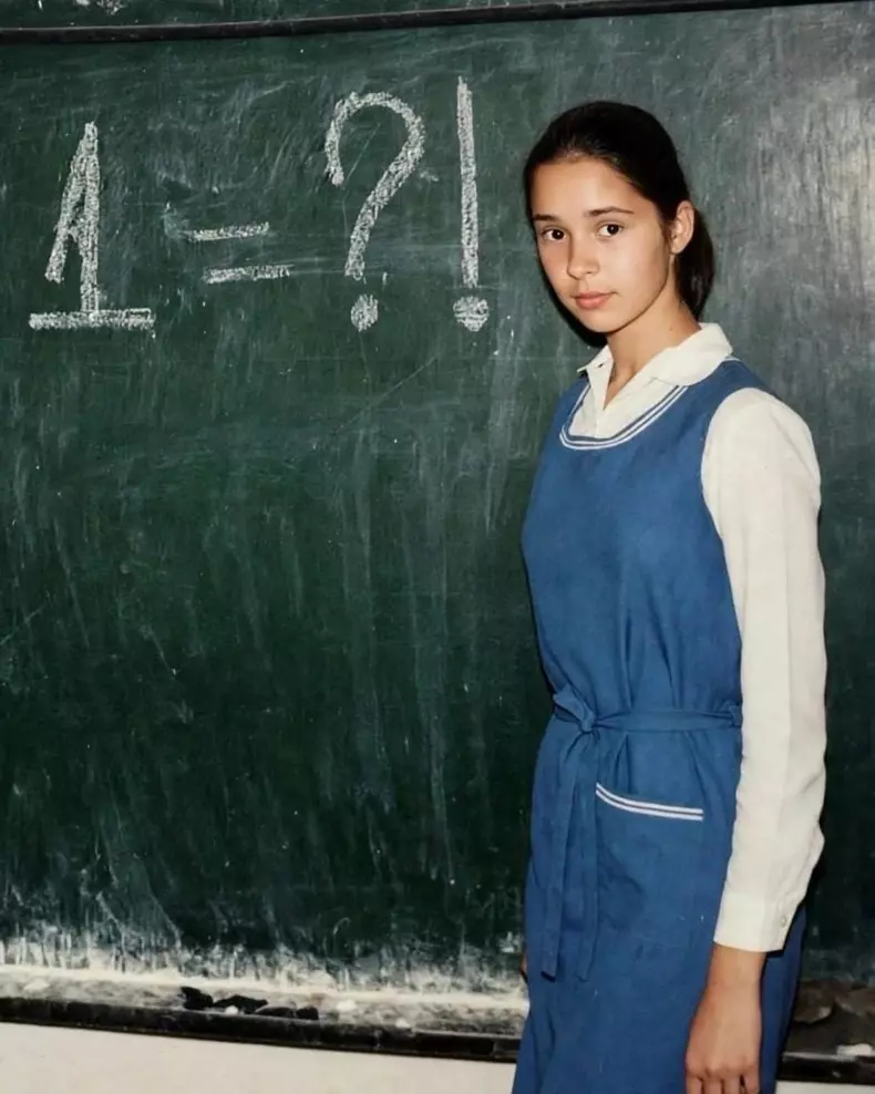 Imagine de colecție cu Andreea Marin, realizată în urmă cu 40 de ani.„Într-o altă viață, dar cu același suflet și aceleași valori”