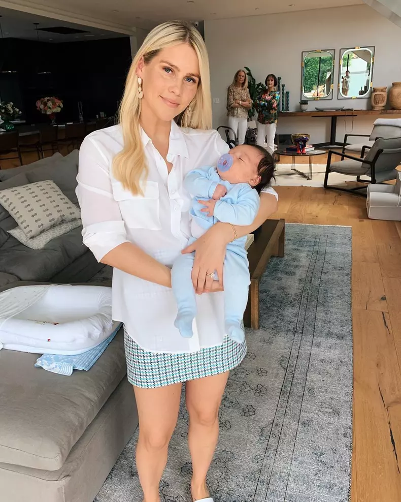 Claire Holt și fiul ei, James Holt Joblon