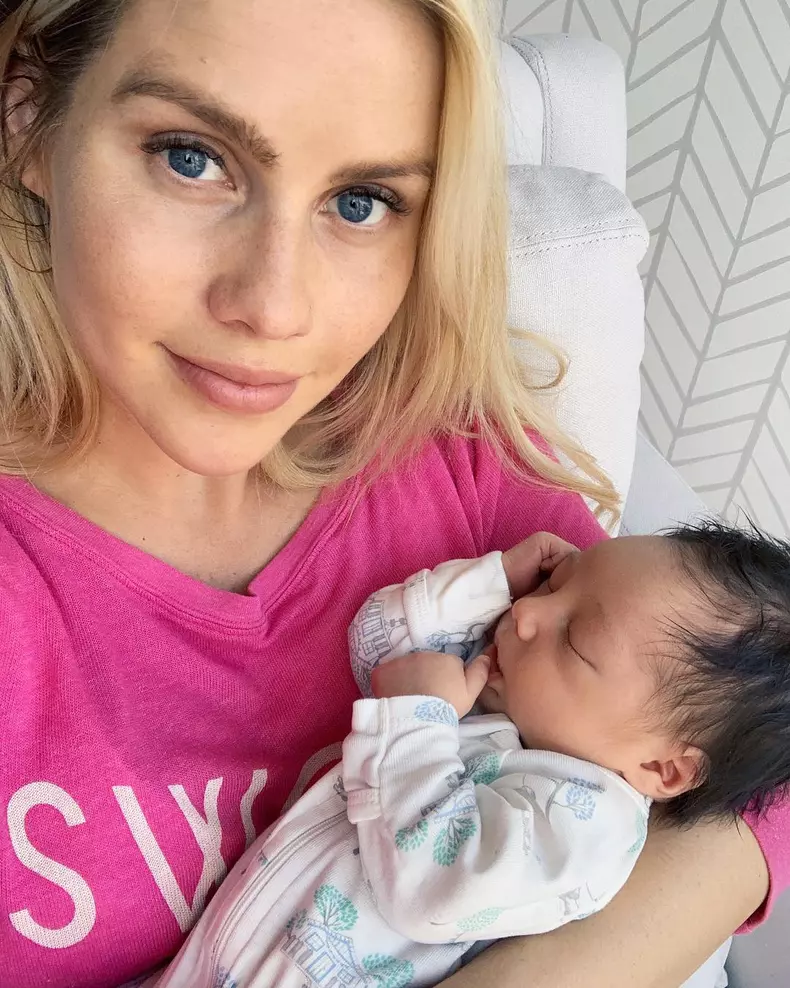 Claire Holt și fiul ei, James Holt Joblon