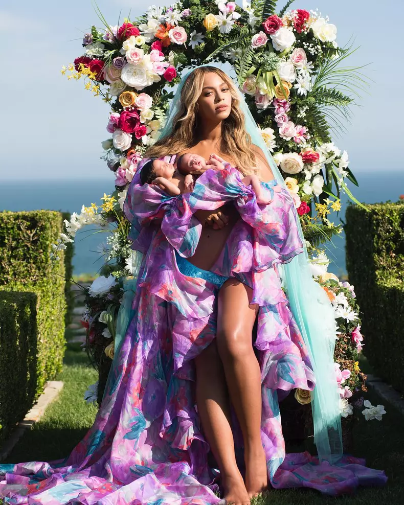 Beyonce si gemenii Sir si Rumi