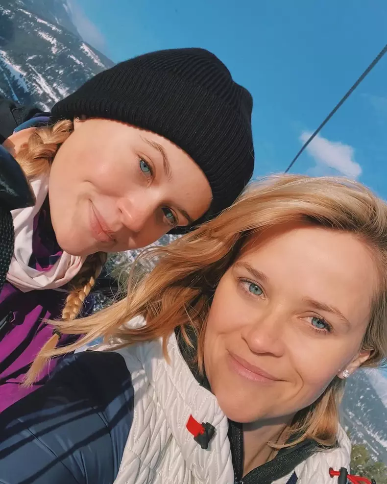 Reese Witherspoon și Ava Phillippe