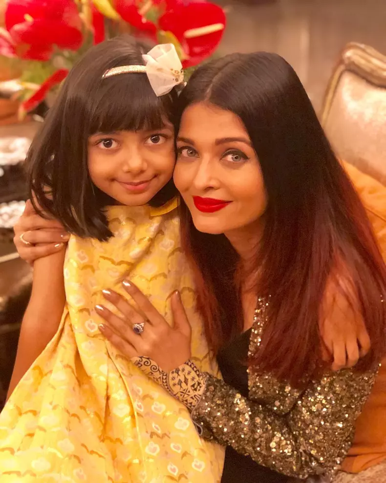Aishwarya Rai și fiica ei