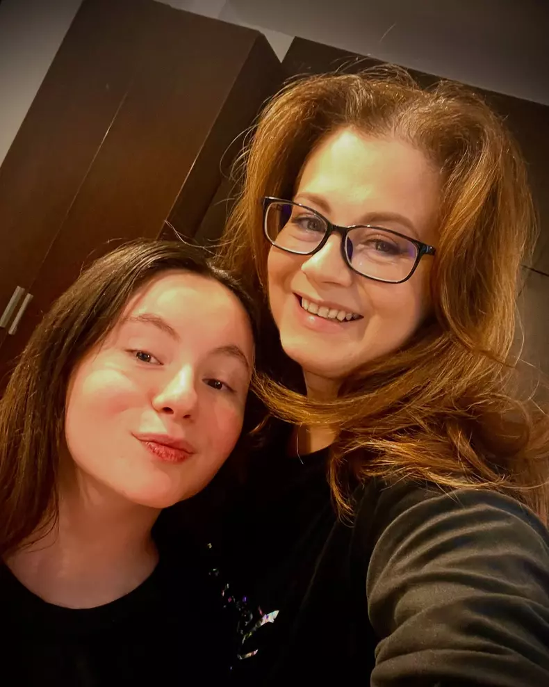 Corina Dănilă și fiica ei, Rianna (2)