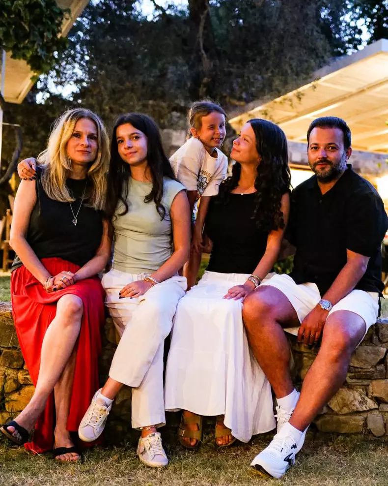 Mihai Morar si familia in vacanta