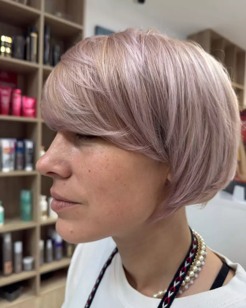Coafură realizată de Cristina Scrisu - Wella Professionals