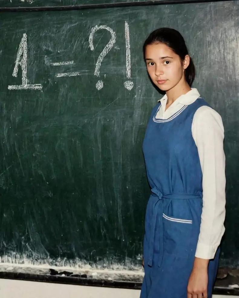 Andreea Marin in urma cu 40 de ani