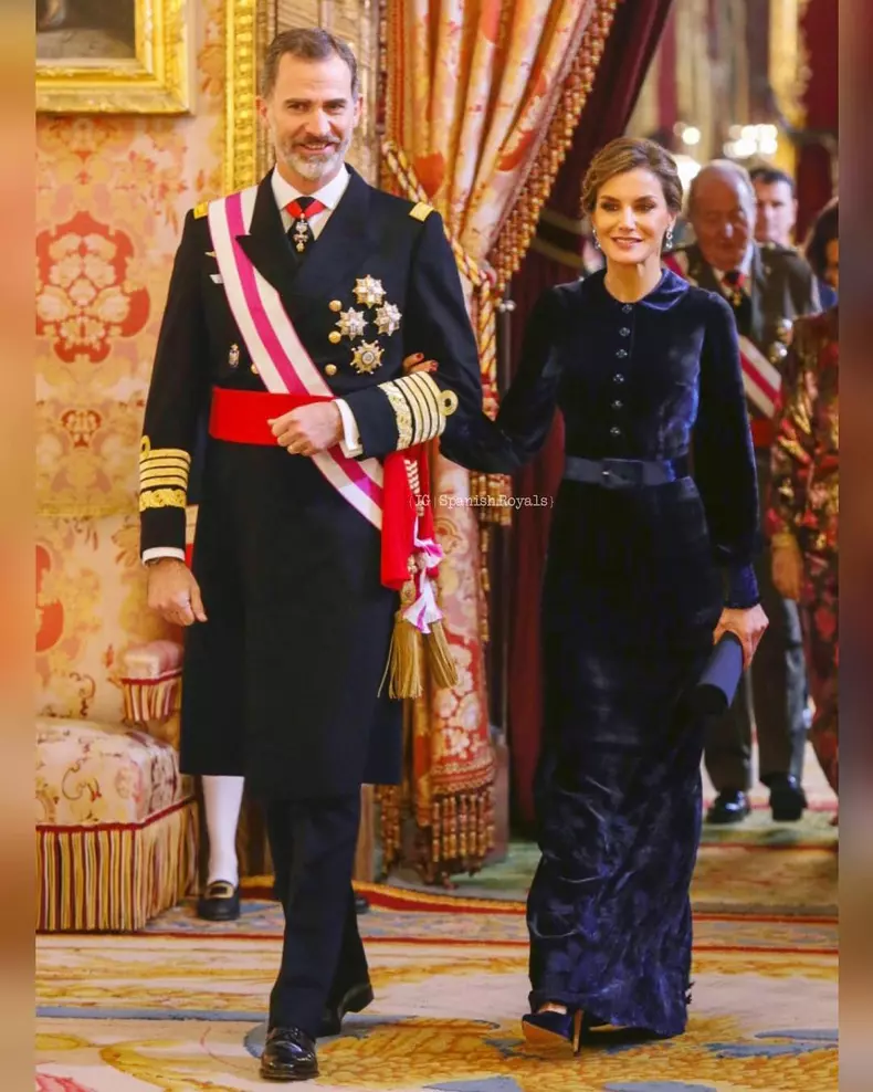 Regele Felipe si Regina Letitia