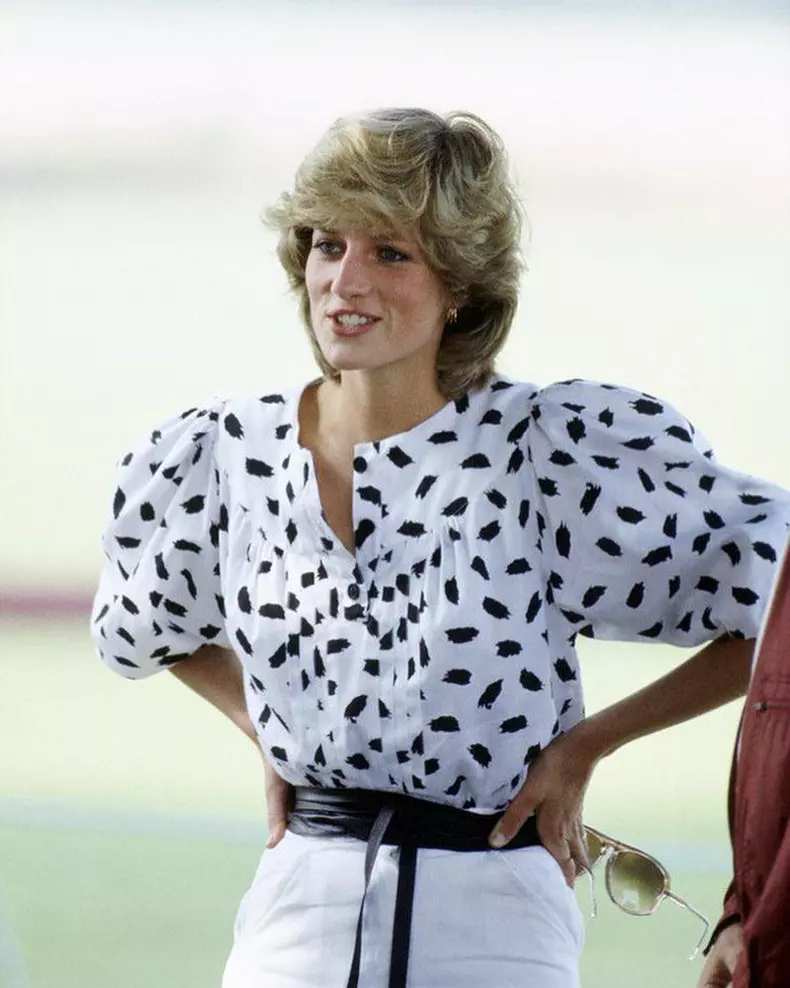 9 august 1983 – Asistând la un joc de polo, în Cirencester, Marea Britanie