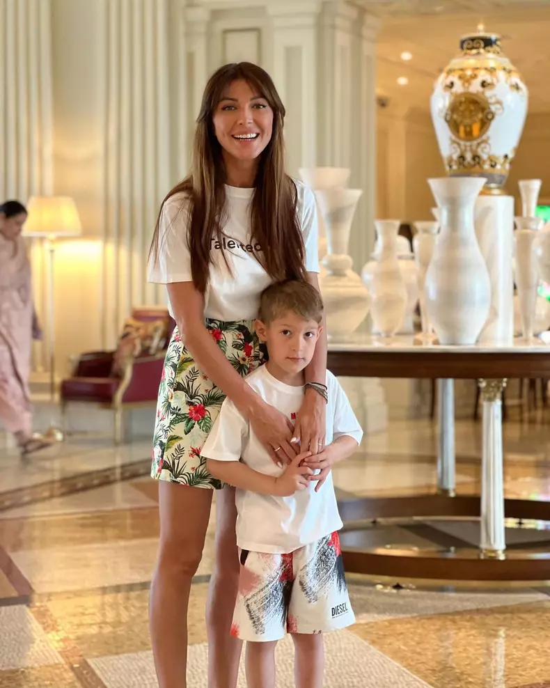 Ilinca Vandici și fiul ei, Zian