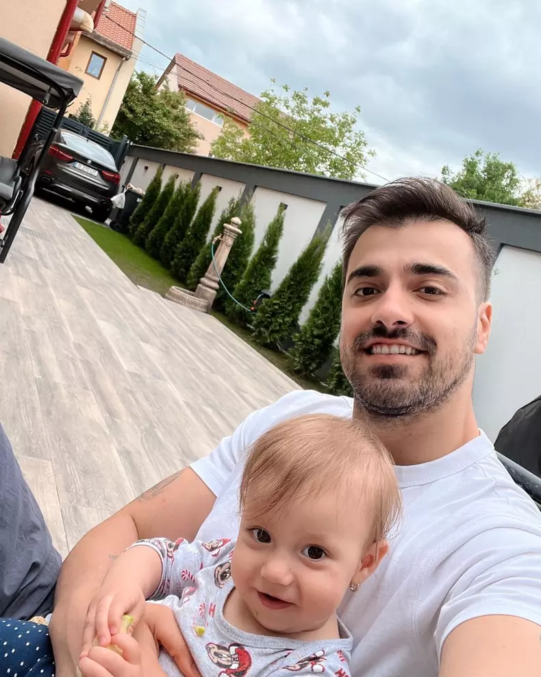 Liviu Teodorescu și fiica lui