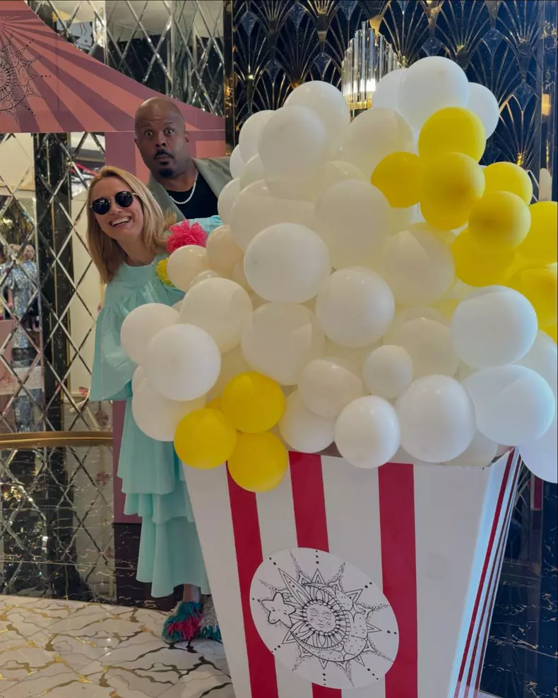 Andreea Esca la nunta Roxanei Hulpe