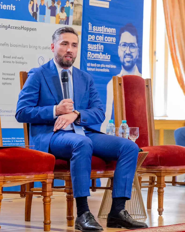 Valeriu Gheorghiță la conferința din 22 iunie