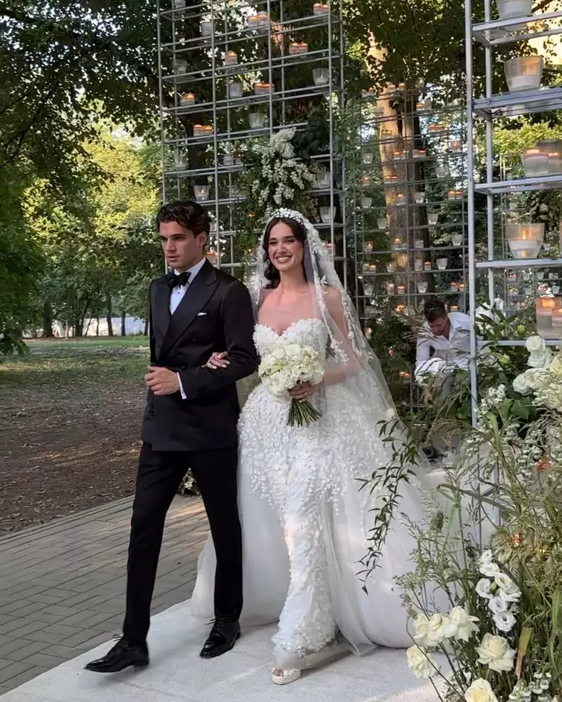 Ianis Hagi și Elena Tănase