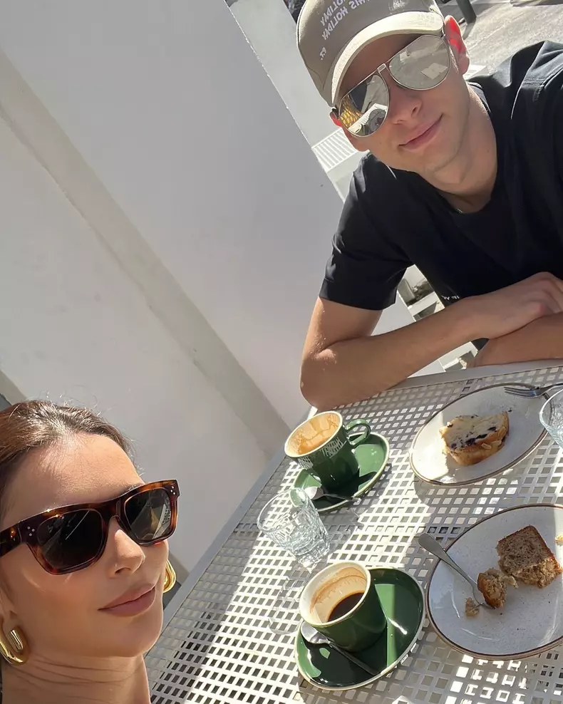 Andreea Berecleanu și fiul ei, Petru