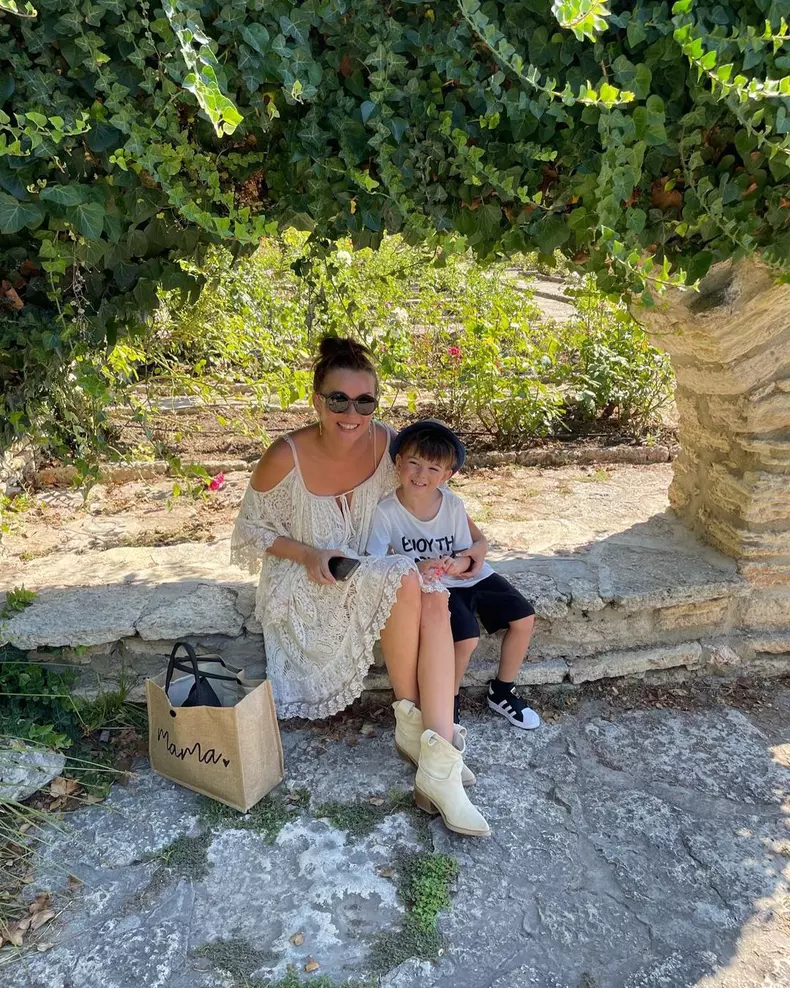 Diana Dumitrescu și fiul ei, Carol (3)