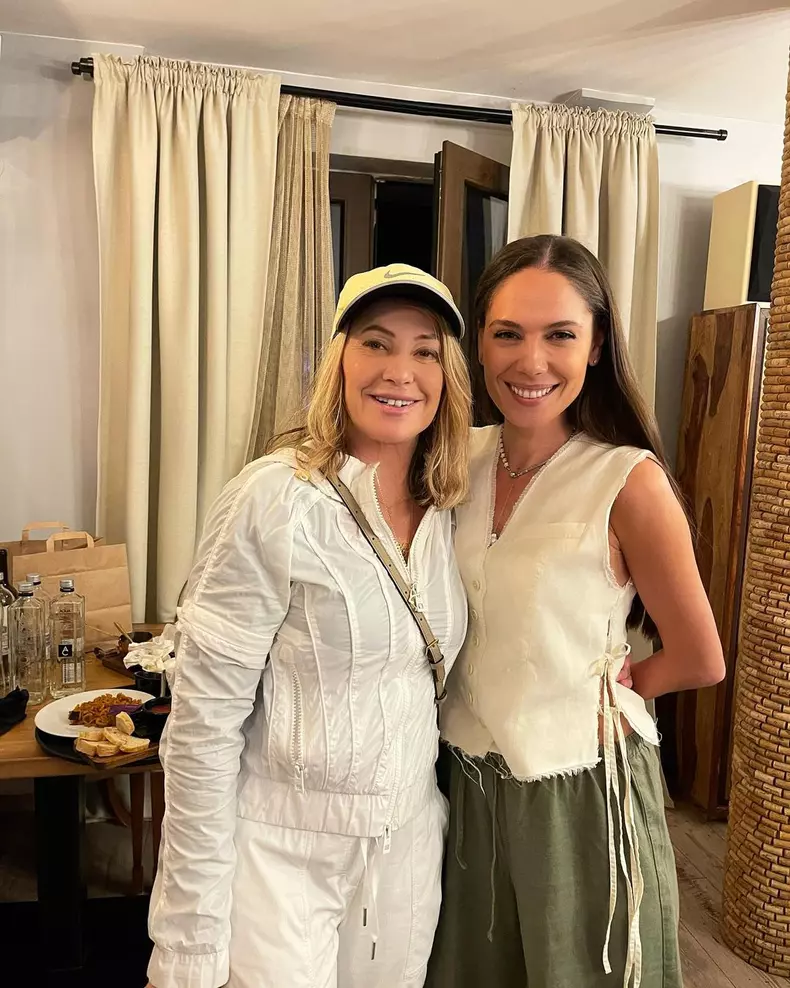 Irina Fodor și Nadia Comăneci