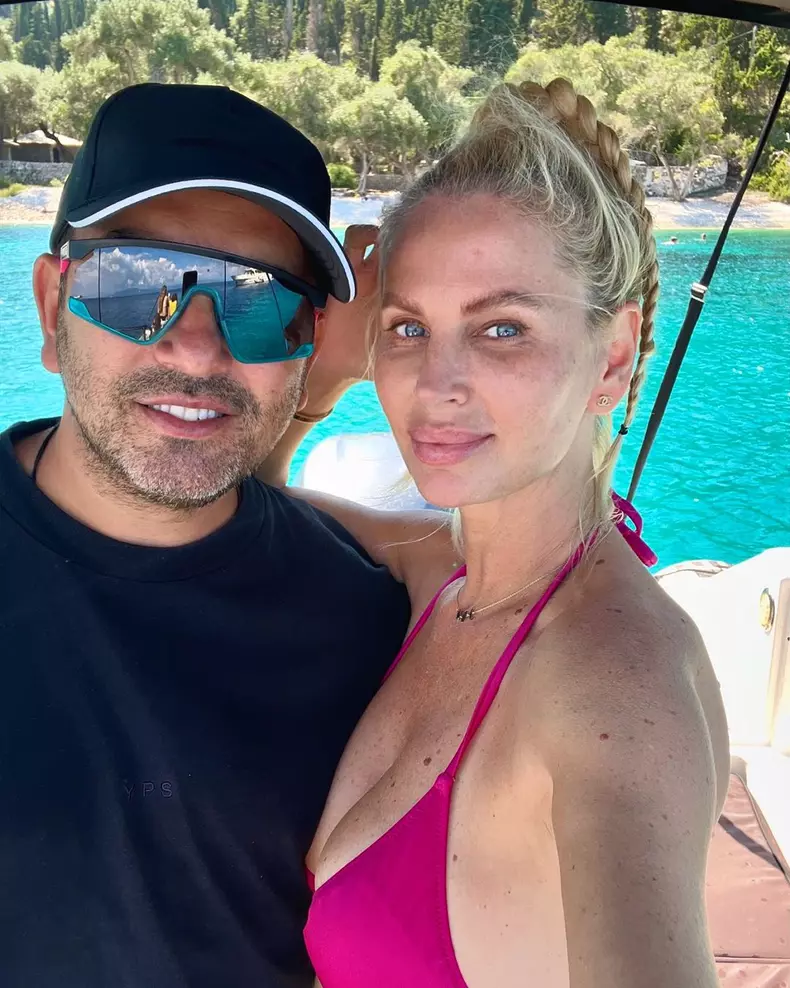 Andreea Bănică și soțul ei