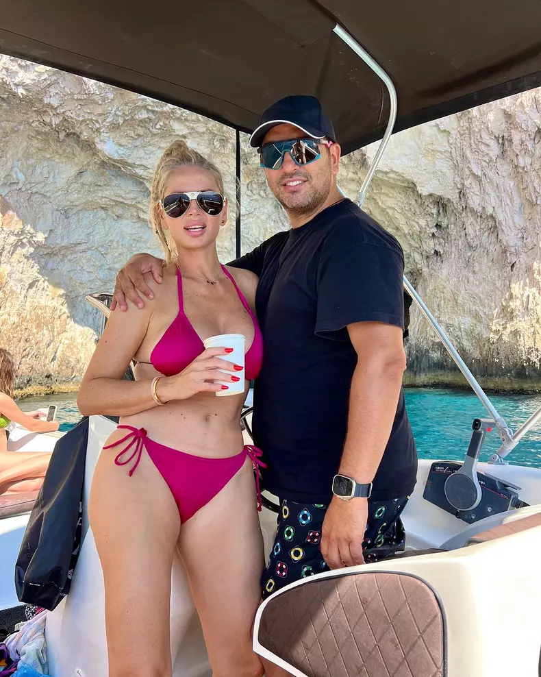 Andreea Bănică și soțul ei