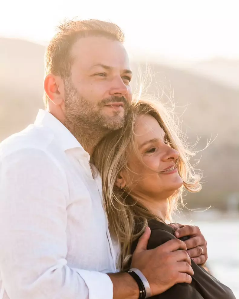 Mihai Morar și soția lui