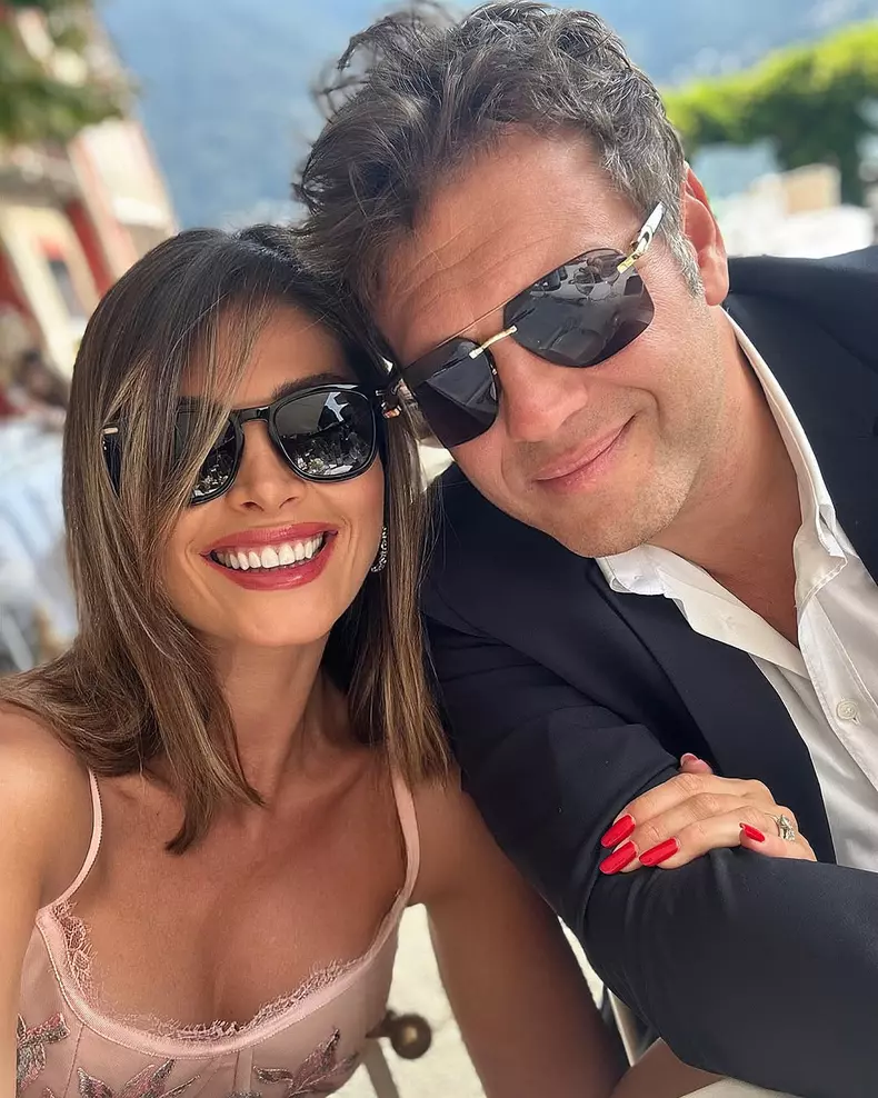 Alina Pușcaș și soțul ei