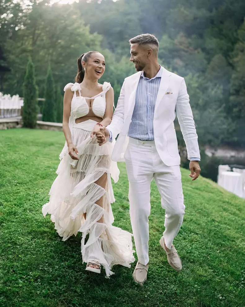 4. Vlăduța Lupău și soțul ei