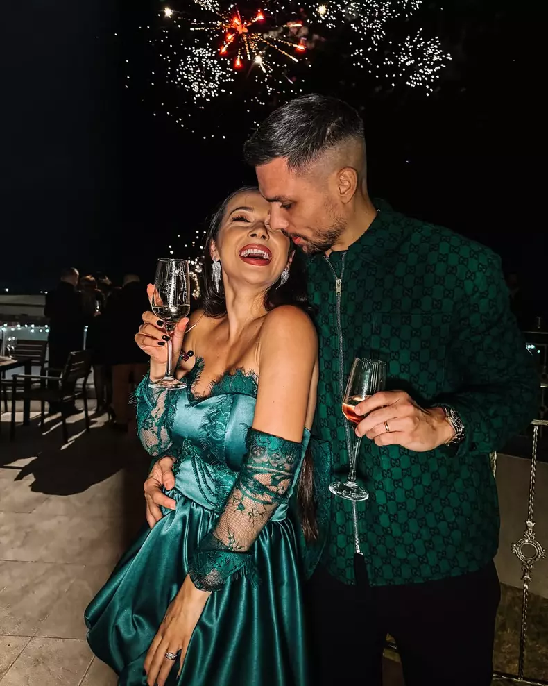 7. Vlăduța Lupău și soțul ei