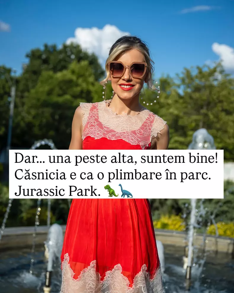 Andreea Ibacka, despre căsnicia cu soțul ei