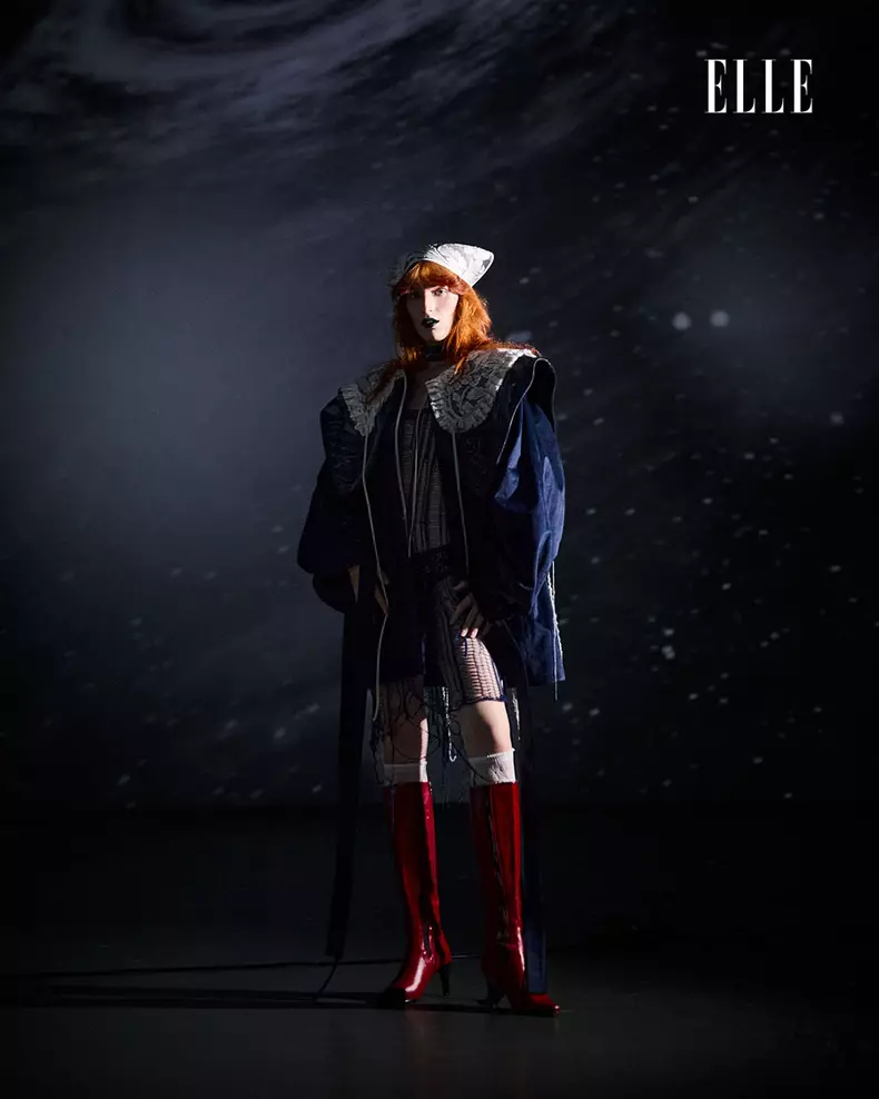 Ținuta: Bianca Hiristea. Model: Desi Botineșteanu.