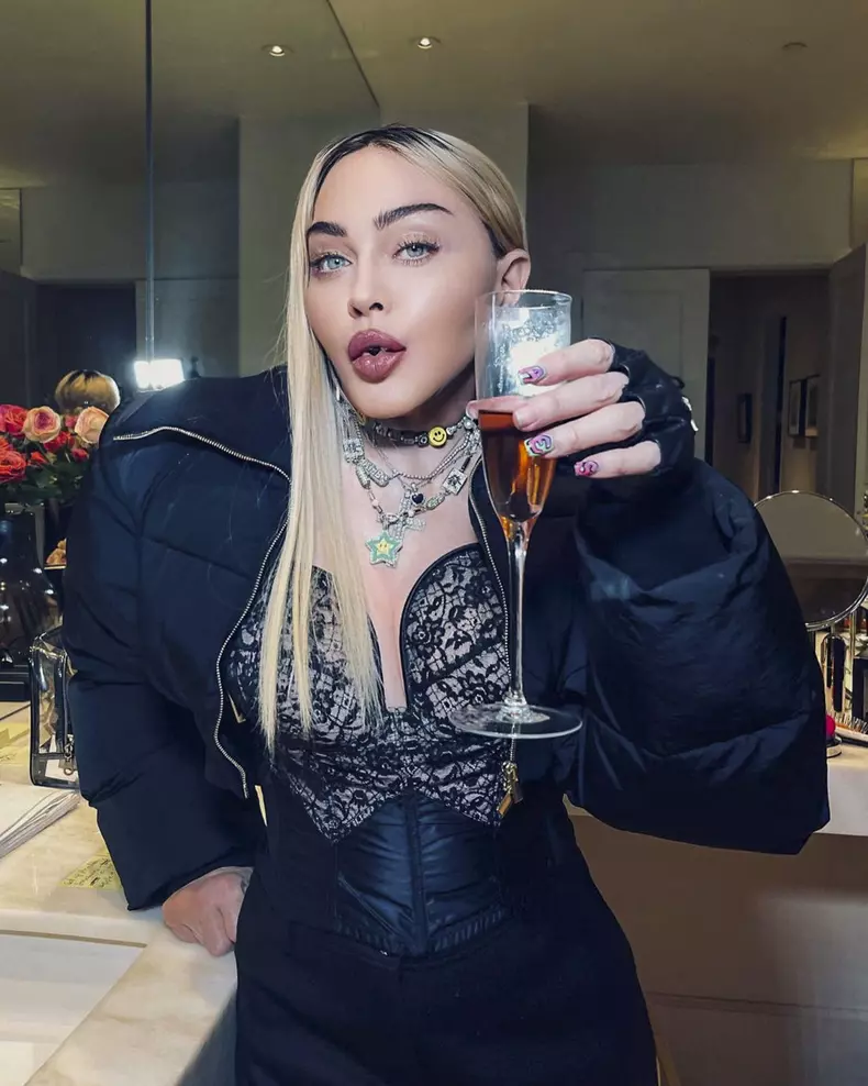 Madonna sur Instagram