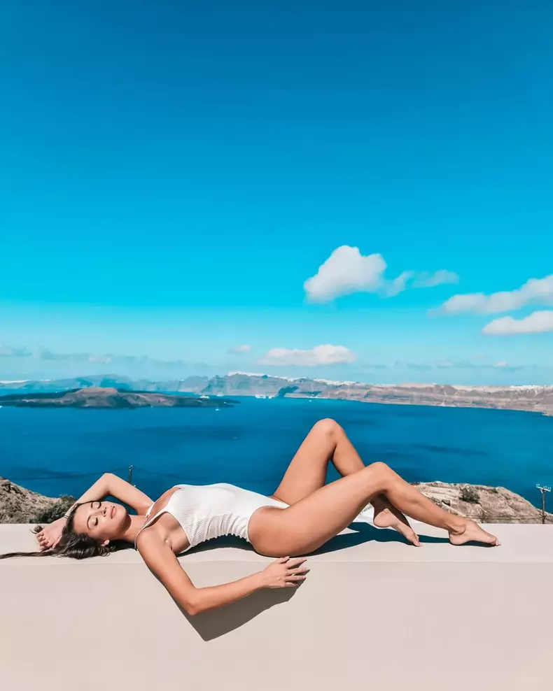 Ana-Maria Barnoschi s-a logodit în Santorini. Primele imagini cu inelul de logodnă