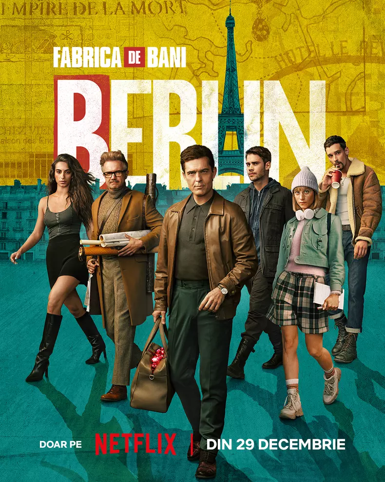 Netflix lanseaza trailerul pentru BERLÍN, un spinoff La Casa de Papel (1)