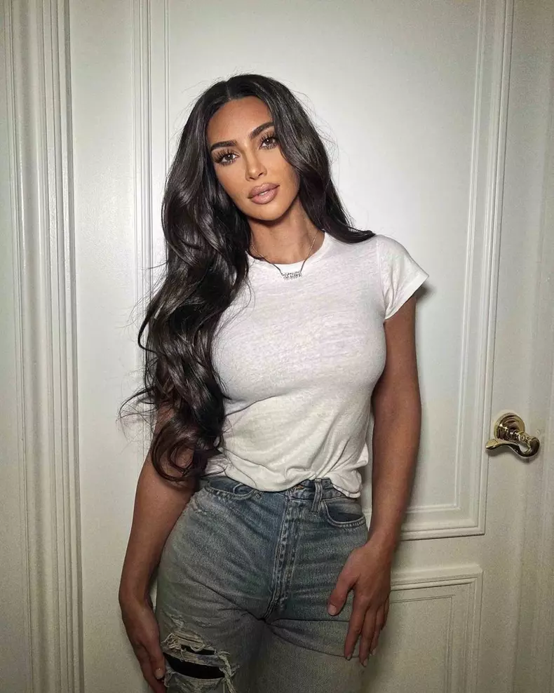 Kim Kardashian sur Instagram