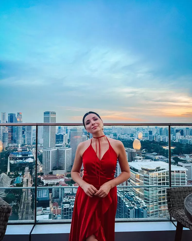 Corina Caragea, imagini spectaculoase din vacanța de vis în Singapore