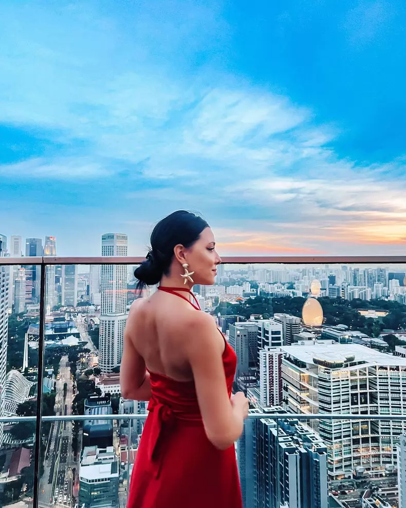 Corina Caragea, imagini spectaculoase din vacanța de vis în Singapore