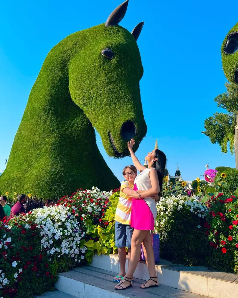 Andreea Mantea, vacanță în Dubai (1)