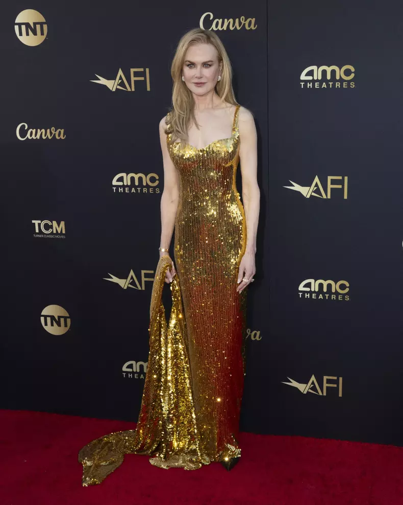 Nicole Kidman a primit premiul pentru întreaga carieră din partea Institutului American de Film