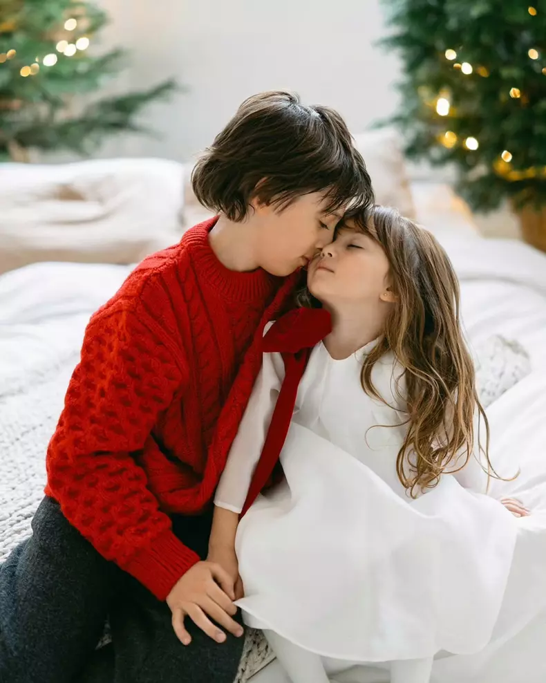 Dana Rogoz, sedinta foto de Craciun 2024 (1)