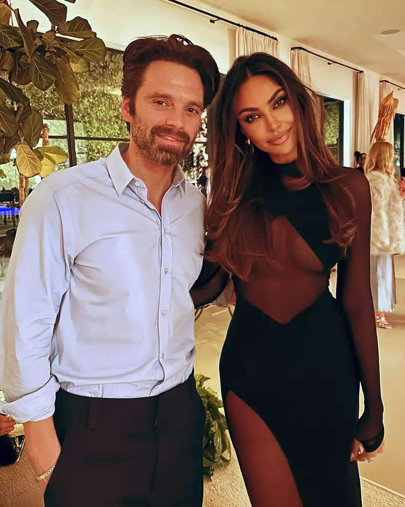 Sebastian Stan si Madalina Ghenea la o petrecere inainte de Premiile Oscar 2025 (2)