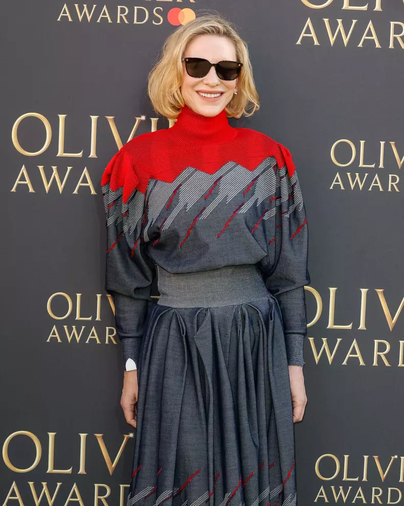 Arrivals For The Olivier Awards 2025 Held At Royal Albert Hall In London, UK - 6 Apr 2025
