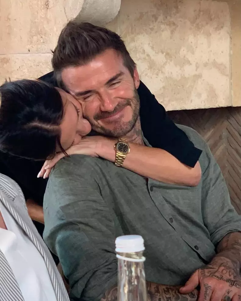 You’ve always been my knight in shining armour, but now it’s official. Sir @davidbeckham!!! What an honour, I couldn’t be prouder of you. Your dedication to the things that matter most — your country, your